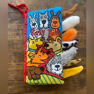Jellycat Puppy Tails Book